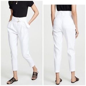 A.L.C Diego high waist stretch linen pants. NWT.